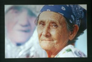 Título: Madre Teresa en el Oriental. Fotógrafo: Juan Pablo Aragón.